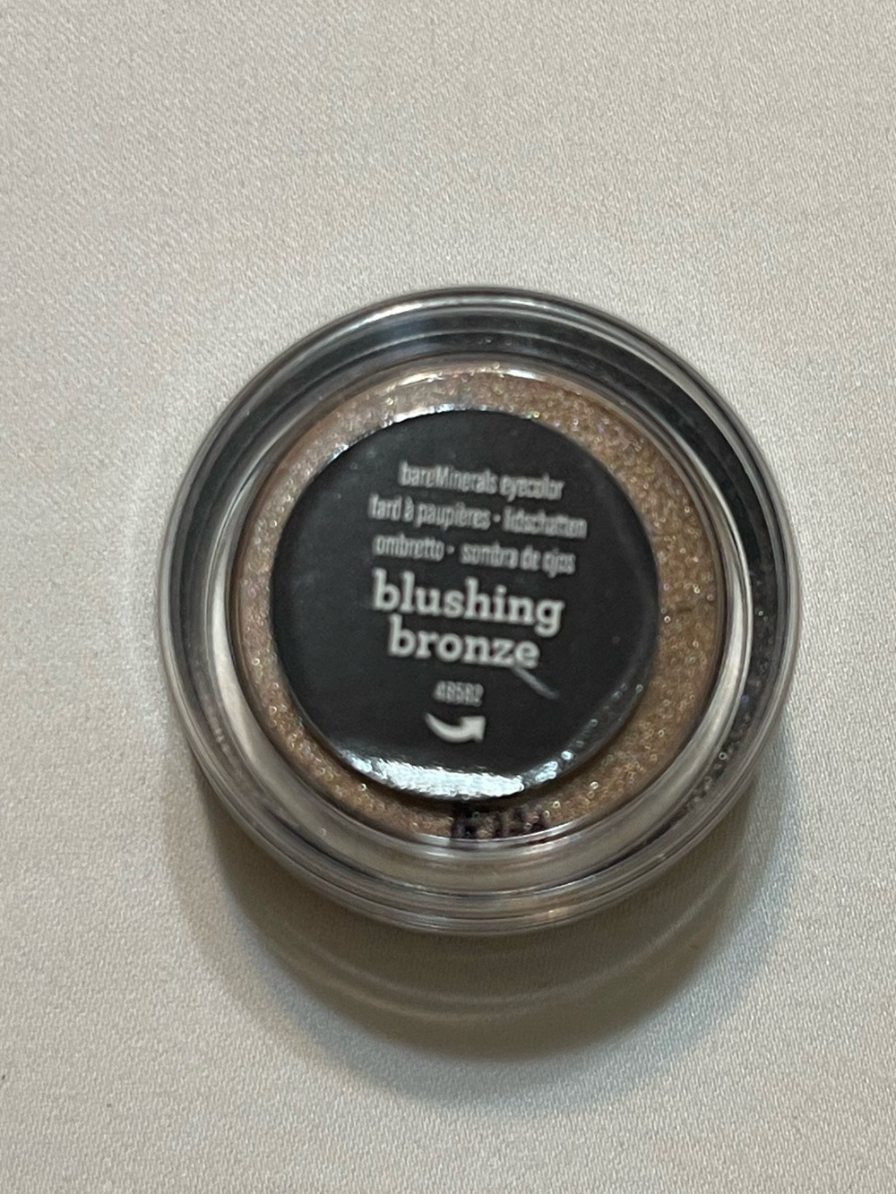 bareMinerals blushing bronze Shimmery Bronze Eyeshadow